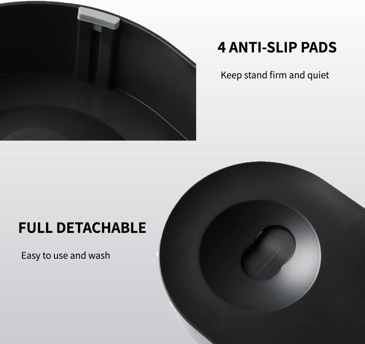 CYBERTAIL - Stainless Steel Raised Bowl - Inclined Food and Feeding Bowls, Non-Slip, No Spill for Cats and Small Dogs