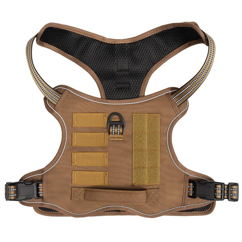 Dog Harness, Adjustable Reflective Tactical Vest, Soft Padded & Easy On/Off, Durable Pet Harness for Small to Large Dogs Walking & Training,Pet Supplies