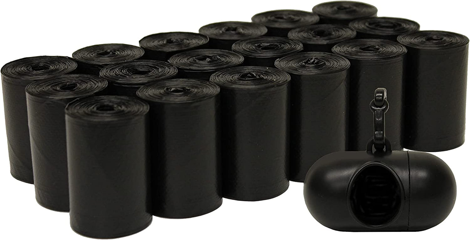 9" X 14.25" Made in USA Easy Open Poop Bags Dog Waste Bags, 18 Refill Rolls, 270 Bags